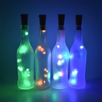 China String Lights Christmas Bottle Light Led Decorative Copper Wire Globe String Lights Outdoor for sale