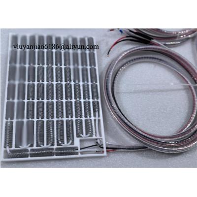 China 240V 9x5in 3.0KW 1 Phase Electric PFA Frame Immersion Heater In Ultrapure Tanks for sale