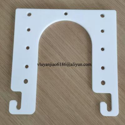 China Custom OEM Engineering PTFE Parts Industrial Polytetrafluoroethylene Components for sale