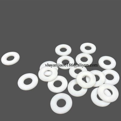 China Customizable Chemical Resistant PTFE Parts , PTFE Seals Flat Gasket for sale