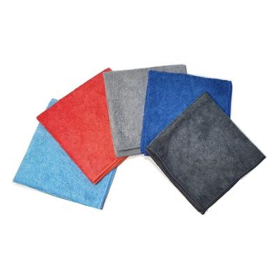 China Viable Custom High Quality Microfiber Cleaning Towel For Five Colors 20*20cm for sale