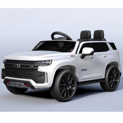 China Ride On Toy 2022 NEW SUV Licensed Tahoe Under 12V Battery Electric Kids Baby Ride On Car for sale