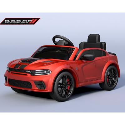 China Ride On Licensed 2022 Children's Toy Car 12V Fast And Furiou DODGE Ride On Car Motor Kids Electric Car for sale