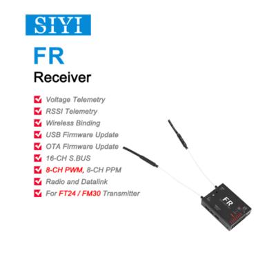 China F30 Radio Module Siyi Franc Ontvanger Mini Met Datalink Telemetrie Ota Rise Voor FT24 Zender FM30 Radio Module 2.4G 30Km Draadloze Tether for sale