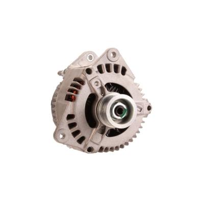 China Popular Type 12v 100A Automobile Alternater Factory Supply Suitable Price 49mm Small Pulley Brushless Auto Alternator for sale