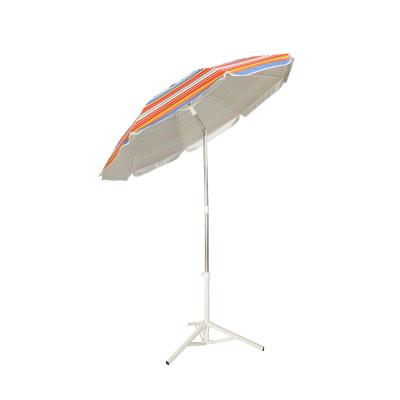 China Sun Wind Rain Make Strong Heavy Duty And Big Size Beach Parasol Cafe Parasol Umbrella for sale