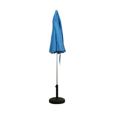 China 2022 Modern Customized Blue Umbrella UV Protection Beach Umbrella For Outdoor for sale