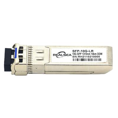 China Compatible FTTx 10G LR 10G SFP Dual Transceiver SFP-10G-LR 10km 1310nm 10G SFP+ Fiber Transceiver Modules for sale