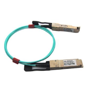 China FTTX 40G QSFP 850nm OM3 to QSFP AOC Active Optical Cable 10m 40G QSFP+ for FTTX Network for sale