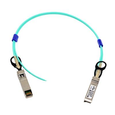 China FTTx Data Center 10G SFP+ SFP-10G-AOC30M 850nm AOC 10G SFP+ Active Fiber Optic Cable 10G SFP AOC 30Meter Cable for sale