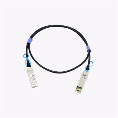 China FTTH 25G SFP28 to SFP28 1M Passive Direct Attach Copper Cable SFP28-25G-CU1M Manufacturer for sale