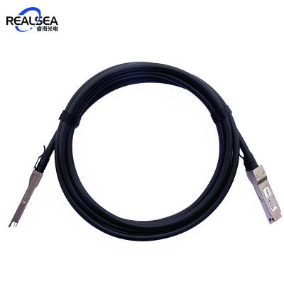 China FTTx 10G/25G/40G/100G SFP+ Tether Cable 1m 2m 3m 5m 7m SFP+ DAC Direct Attach Passive Cooper Direct Cable for sale