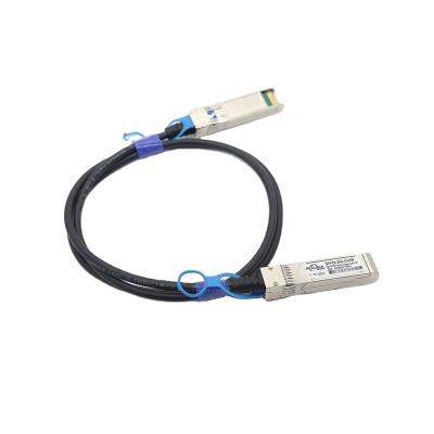 China FTTx SFP28-25G-2M Compatible Passive Direct Attach Copper DAC 25G SFP28 30AWG SFP+ Cable 2M for sale