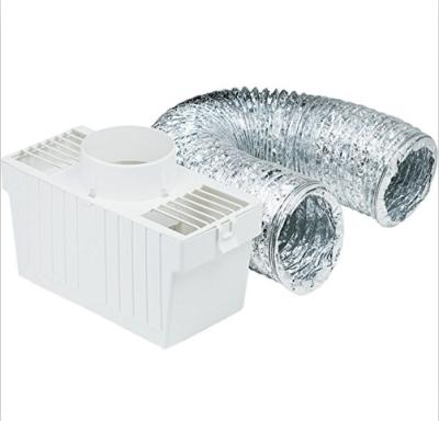 China Hotel Fiber Trap Duct Kit/Fiber Trap Kit for Indoor Dryer Vent,Fiber Trap Dryer Kit,Flexible Metal Supurr-Flex Duct for sale