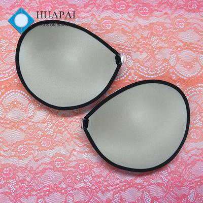 China Huapai Fashion Design Sexy Girl Strapless Adhesive Silicone Breathable Nude Bra For Dress for sale