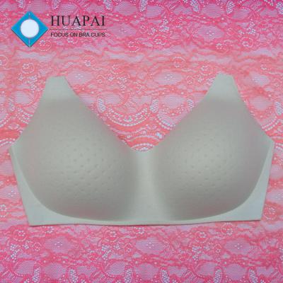 China Eco-friendly Warm Design Breathable One Piece Foam Bra Pad For Sports Bra for sale