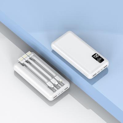 China Wholesale New Custom Logo 20000mAh Portable Fast Power OEM ODM Support Charging Bank Fee Best Fast Power Bank for sale