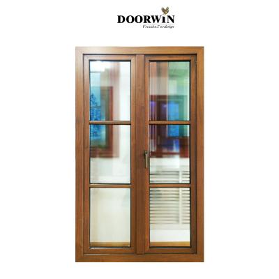 China Newest Swing Doorwin French Door Grille Design With Different Glass Dimensions for sale