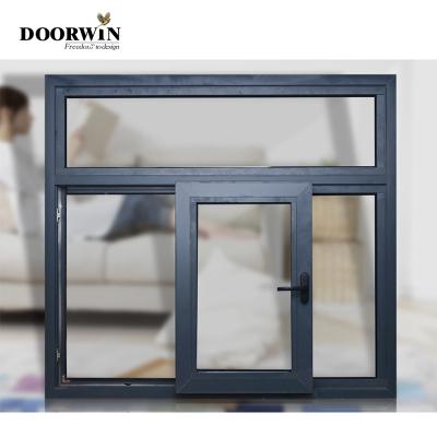 China Swing Tilt and Turn Aluminum Window, Champagne Color Double Glazed Aluminum Sliding Windows, Folding Aluminum Frame Casement Window for sale