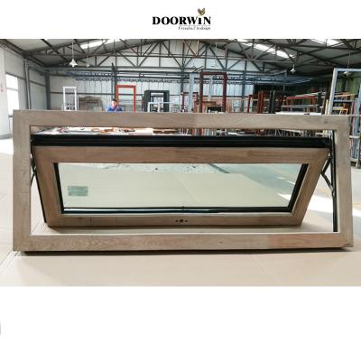 China Swing 10% Discount 10 Years Warranty Aluminum Wood Awning Windows Thermal Break for sale