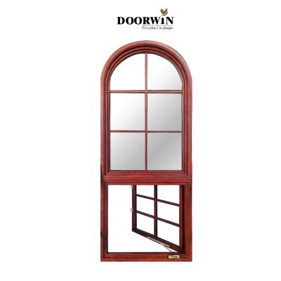 China Swing Hurricane Impact Wooden Double Casement Glaze Outswing Australian Standard Doors And Windows for sale