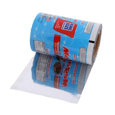 China Custom Custom Made Plastic Wrapping Film Aluminum Foil Film Roll Food Wrapping Roll for sale