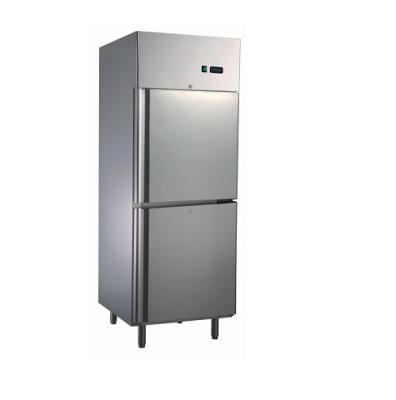 China Single-temperature Factory Supply Stainless Steel Material Customizable Refrigerator Accept OEM For Supermarket for sale