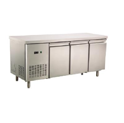 China Single-temperature Factory Direct Large Capacity Three Door Solid Office Refrigerator GNTC800L3 for sale