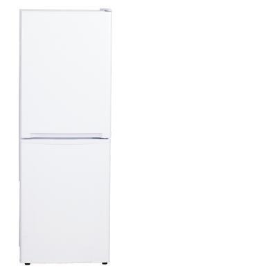 China COMPRESSOR most popular combi refrigerator 139 liter fridge freezer double door refrigerator colorful handle BCD-139 large for home and h for sale