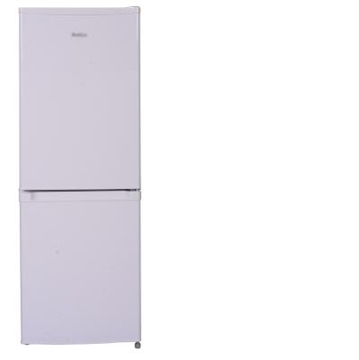 China COMPRESSOR most popular combi refrigerator 179 liter large fridge freezer colorful double door handle BCD-179 for home and hotel for sale