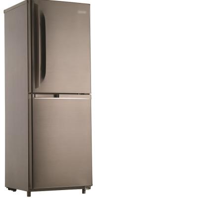 China COMPRESSOR Combi Fridge 191 Liter Large Fridge Freezer Colorful Double Door Handle BCD-191HC for Home and Hotel for sale