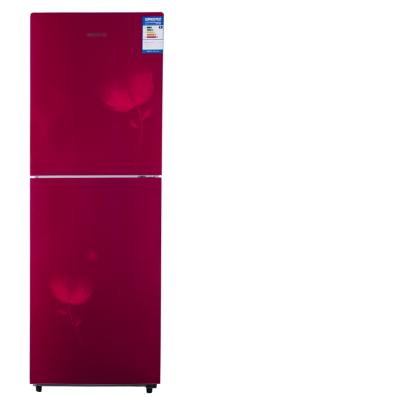 China COMPRESSOR Most Popular Glass Door Refrigerator BCD-275KA 275 Liter Big Freezer Freezer Double Door Fridge Glass Door For Home for sale