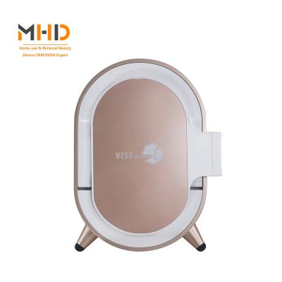 China Portable Acne Scan New Arrival Skin Scope Analyzer Visia Mirror Skin Analyzer Portable Facial Magic Machine for sale