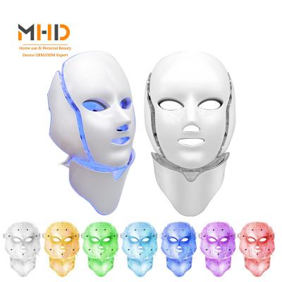 China Dye Removal Professional 7 Colors Led Photo Therapy Beauty Mask PDT Led Machine Facial Light For Face And Neck for sale