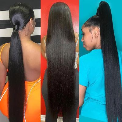 China High Quality Raw Straight Cambodian Hair Swiss Lace Wig For Women 100% Brazilian Virgin Hair Color Cuticle Aligned Lace Front Human Hair Wig for sale