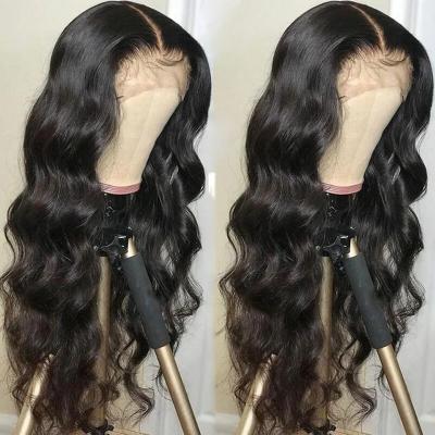 China Wholesale Brazilian Lace Front Wig, Virgin Hair Cuticle Aligned T Part Lace Wig, Silky Straight Wave Hair 13x1 Lace Frontal Wig For Black Women for sale