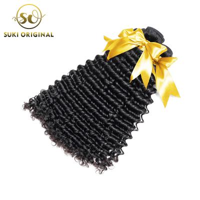 China Cheap Price Deep Wave Hair Weaving Natural Raw Unprocessed Peruvian Deep Wave Hair Extension For Women for sale