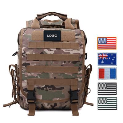 China Survival Camouflage Waterproof Large Camping Assault 600D Desert Tactical Waterproof Backpack for sale