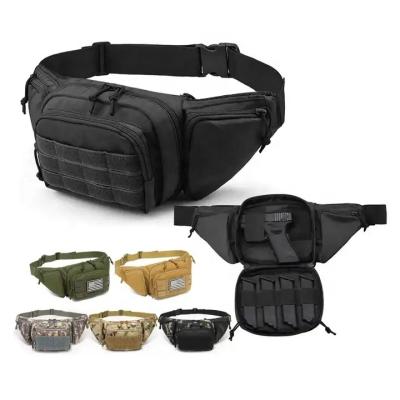 China Hot Selling Fashion Factory Survival Camping Sports Hunting Tactical Bag Custom Fanny Pack Molle Waist Pack for sale