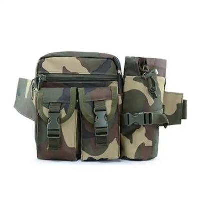 China Fashion Designer Wholesale Waterproof Camping Tactical Waist Bag With Water Bottle Pocket for sale