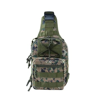 China Outdoor Sports Travel Increasing Multifunctional Chest Camping Outdoor Camouflage Molle Travel Rig Tactical Bags For Men for sale