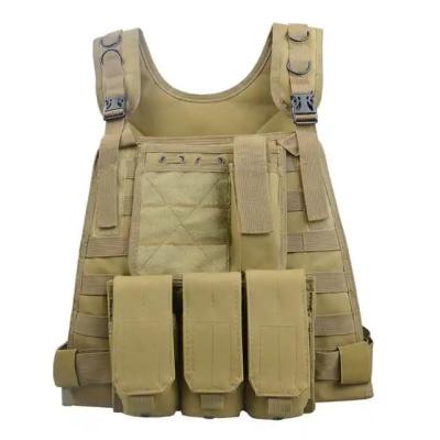 China Waterproof Camouflage Waterproof Custom Safety Security Tactical Hunting Vest With Molle System for sale