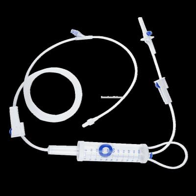 China Healthcare Sterilized Burette Infusion Sets For Medical Use With 150ml Or 100ml Burette Chamber Manufacturer With CE And ISO Certification for sale