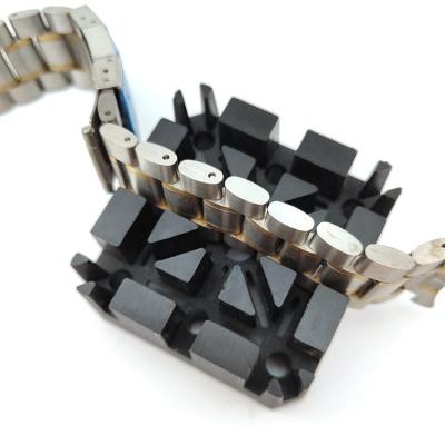 China Professional Plastic Steel Fixed Strap Watch Strap Repair Tool Watch Base Watch Base Watch Case Holder for sale