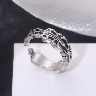 China Fashion Women's Rings Trendy Punk Style Rings Luminous Men's Retro for sale