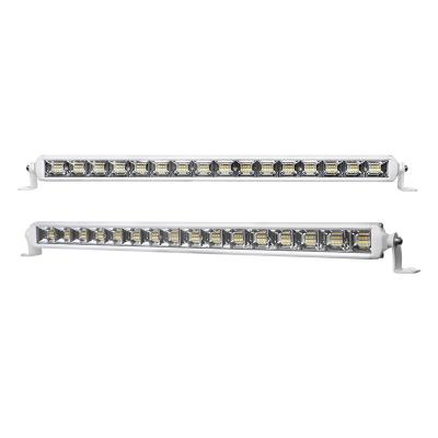 China Super Bright Led Drive Light Bar With OSRAM Lamp Super Bright 96W Single Row 20 Inch Led Light Bar Offroad for sale