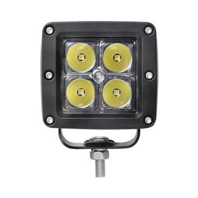 China Universal Automobile Lamp 3800LM Automotive Led 3 Inch Mini Auxiliary Driving Light 12V 24V 40W Led Light Pods for sale