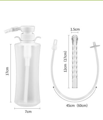 China Yoni Health Care Feminine Douche Bottle for Female Enemas Vaginal Cleaning Care Kit with 2 Tubing for sale