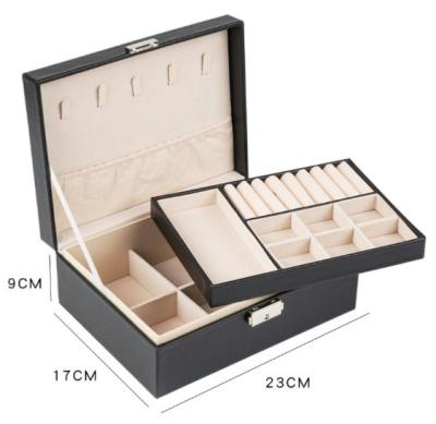 China Ring Earring Storage Factory Supply Direct Open Earring Case Portable Jewelry Travel Market Display Earrings Jewelry Box For Amazon Sellers for sale