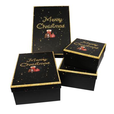 China Factory Price 34*24.8*11.5CM Christmas Recyclable Blind Person Toy Crate Leather Gift Box Packaging Display Boxes for sale